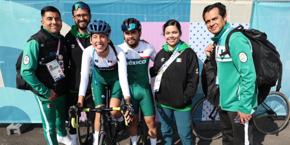 Dulce González cierra actuación histórica en el para ciclismo con sexto lugar de París 2024.