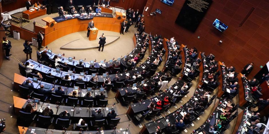 Senado alista discusión de la reforma judicial.