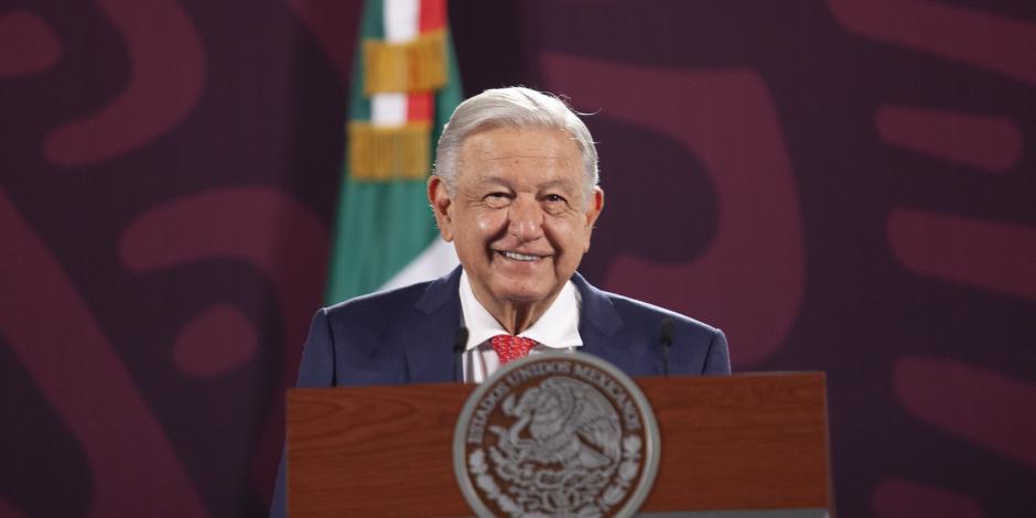 Andrés Manuel López Obrador, presidente de México, ofrece su conferencia de prensa este martes 24 de septiembre del 2024, desde Palacio Nacional, en CDMX.