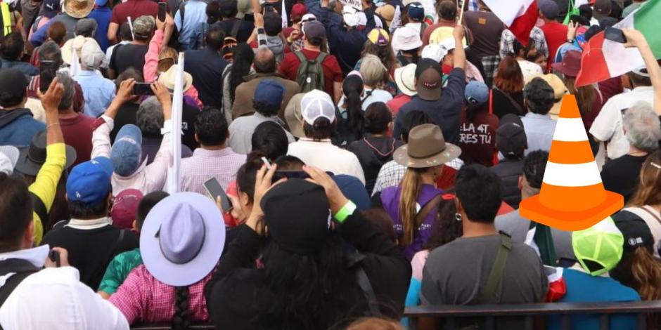 Habrá marchas en diferentes zonas de la CDMX.