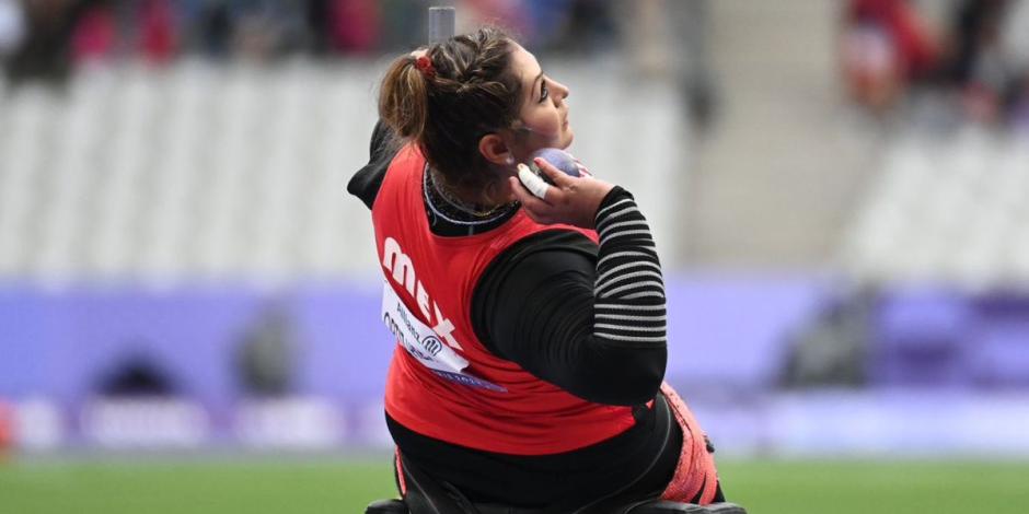 Ángela Ortiz se quedó muy cerca de la medalla.