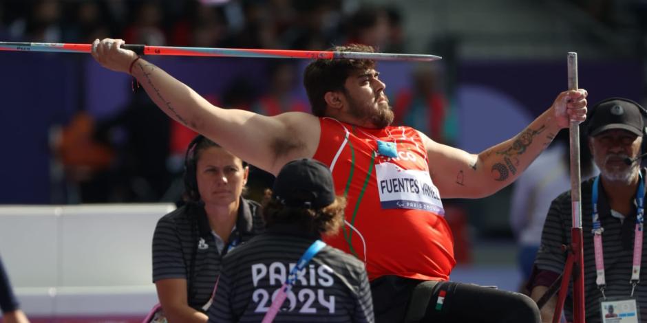 El mexicano Edgar Fuentes gana plata en los Juegos Paralímpicos París 2024