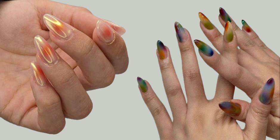 Uñas degradadas, la tendencia de otoño-invierno 2024