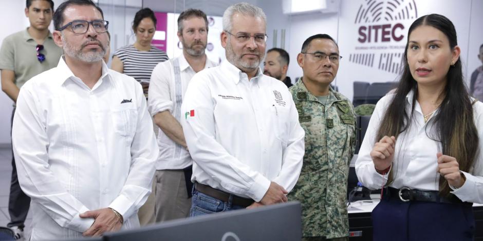 Ramírez Bedolla supervisa el Subcentro C5 en Apatzingán, clave para la vigilancia en Tierra Caliente.