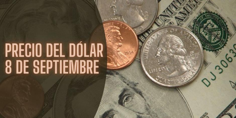 Este es el precio del dólar hoy domingo 8 de septiembre de 2024.