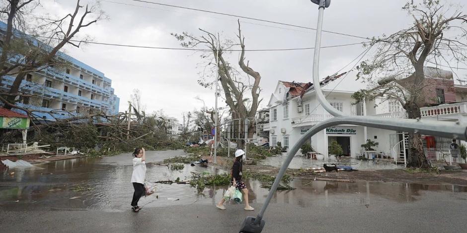 Tifón Yagi provoca destrucción a su paso por Asia