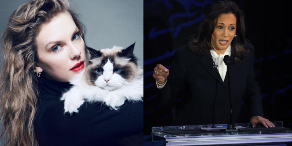 Taylor Swift compartió que votará por Kamala Harris.