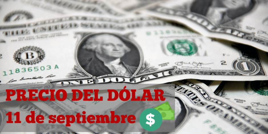 Este es el precio del dólar hoy miércoles 11 de septiembre de 2024