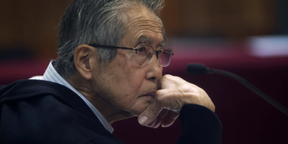 Alberto Fujimori, expresidente de Perú.