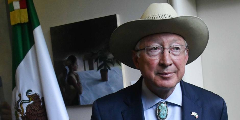 Ken Salazar, embajador de Estados Unidos en México.