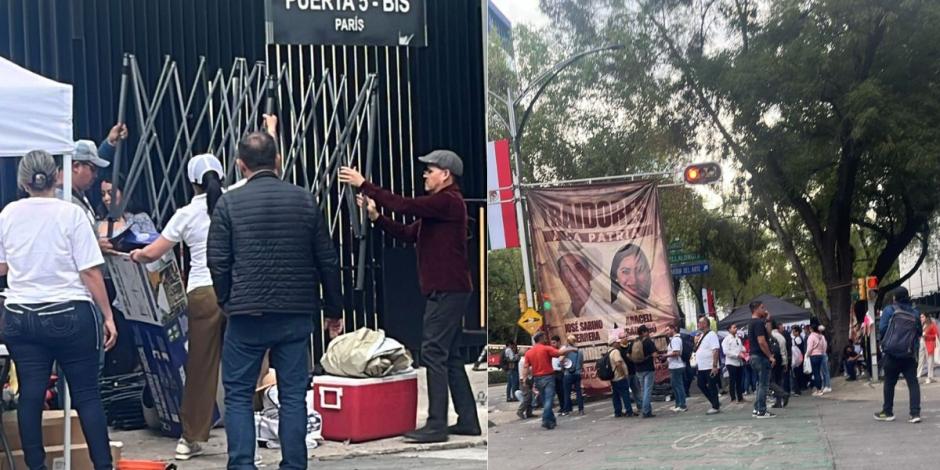 Trabajadores del PJ levantaron su campamento en el Senado.