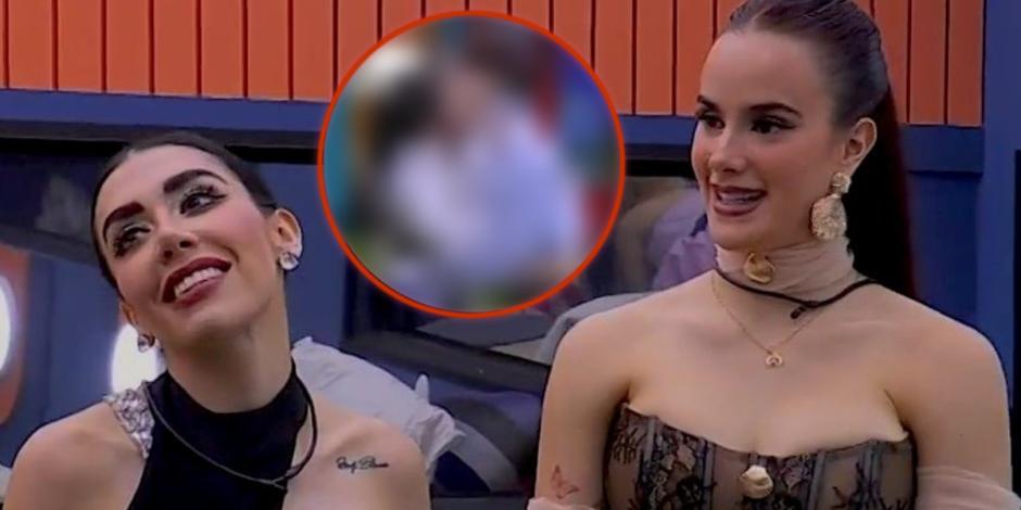 Gala Montes y Karime Pindter se besan! Así fue el apasionado momento en La  Casa de los Famosos México 2 | VIDEO