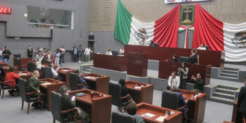 En la imagen, el Congreso de Morelos en sesión de este 11 de septiembre de 2024.