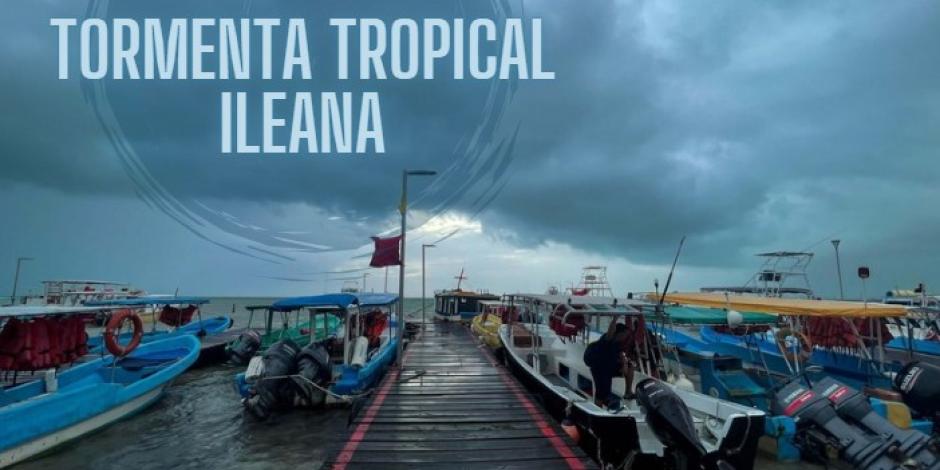 Tormenta tropical Ileana afectará a estos estados este viernes 13 de septiembre.