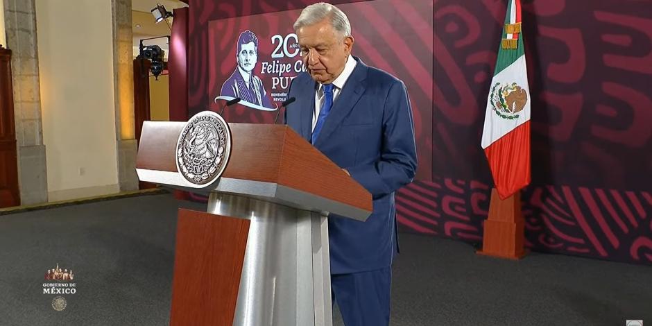 Andrés Manuel López Obrador, presidente de México.