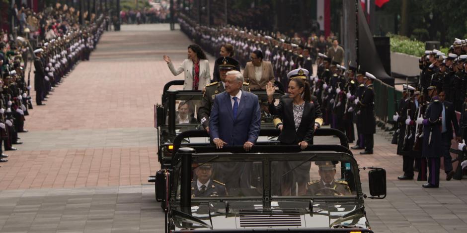 AMLO y Claudia Sheinbaum.