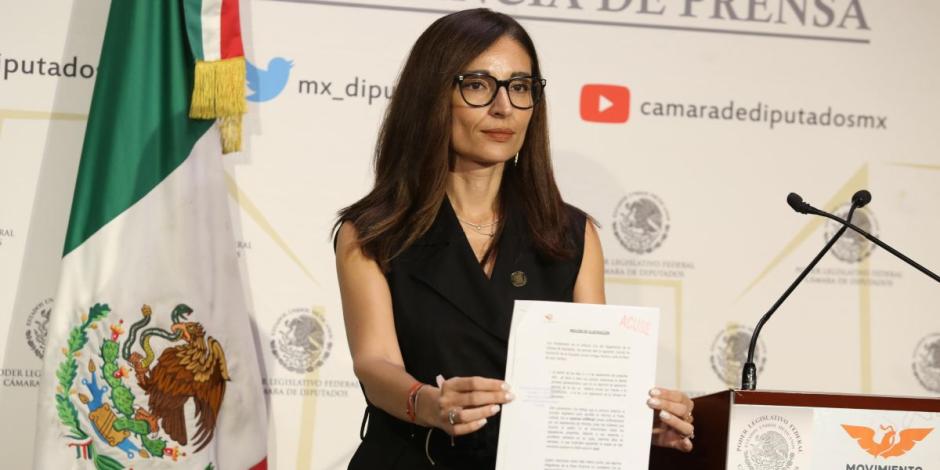 Morena se pasa 'por el arco del triunfo' las suspensiones contra la reforma judicial, acusa Laura Ballesteros.