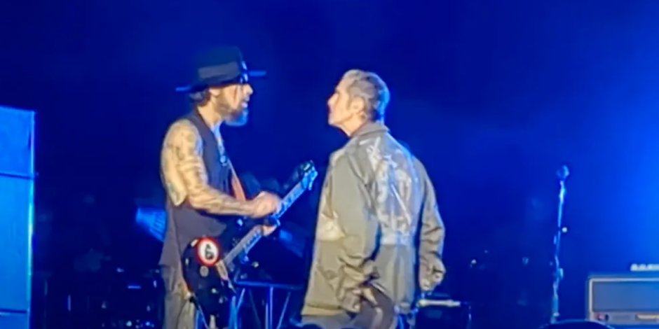 Concierto de Jane's Addiction termina en pelea a golpes entre Perry Farrell y Dave Navarro | VIDEO