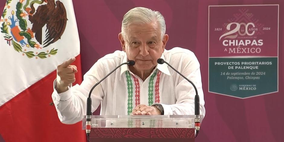 El Presidente Andrés Manuel López Obrador.