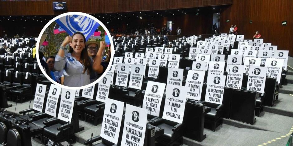 De esta forma se podría detener la reforma judicial en México, según Noemí Luna.