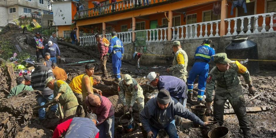 Jilotzingo  suspende fiestas patrias por muerte de habitantes en deslave.