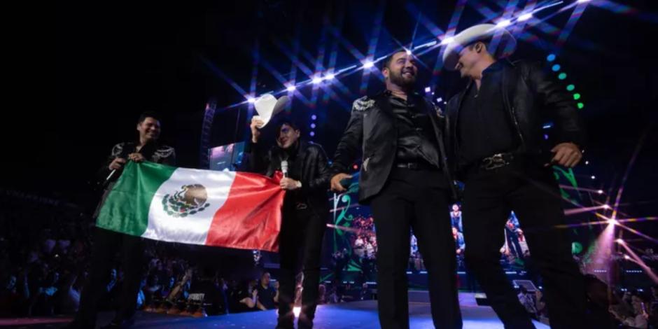 Banda MS en el Zócalo de la CDMX