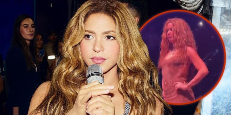 Shakira enfurece ante fanático que graba debajo de su falda en un antro en Miami