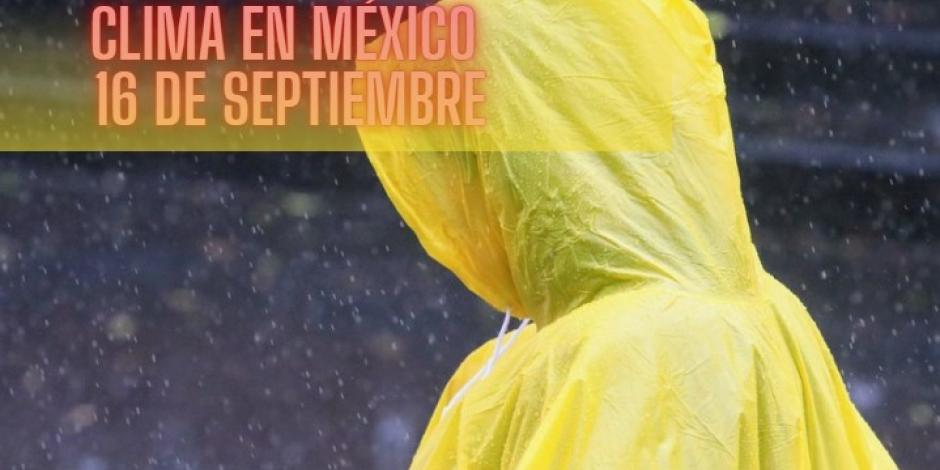 Estas son las temperaturas que se esperan para este lunes 16 de septiembre.