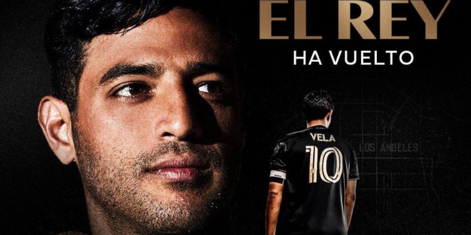 Carlos Vela regresa a su casa, el LAFC.