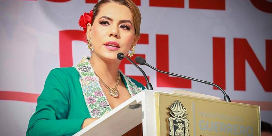 Evelyn Salgado, gobernadora constitucional de Guerrero.