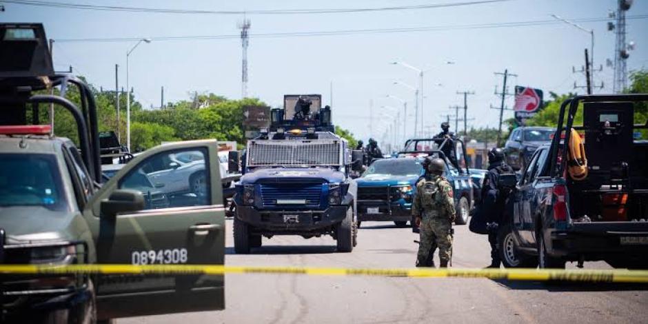 La violencia en Sinaloa areció la semana pasada.