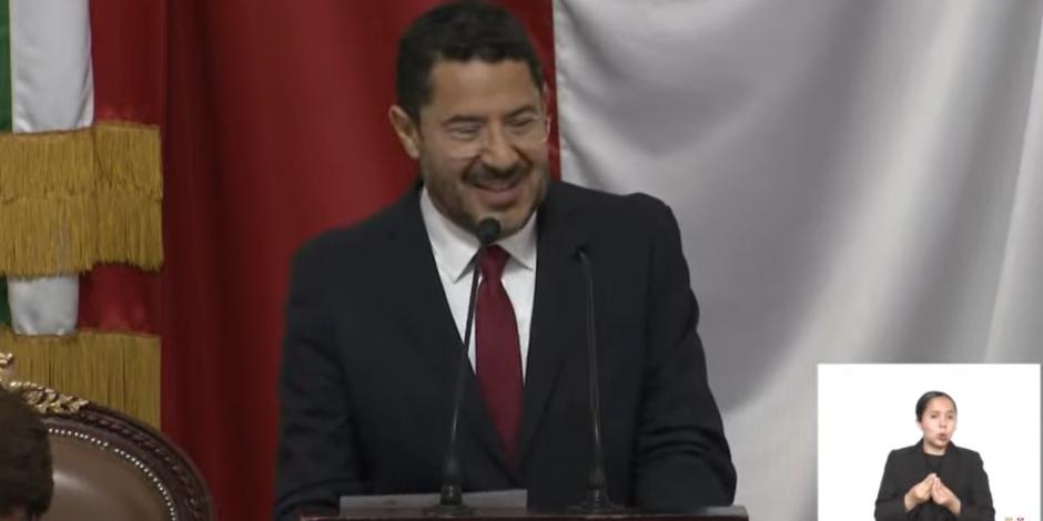 Martí Batres, jefe de Gobierno de la Ciudad de México.