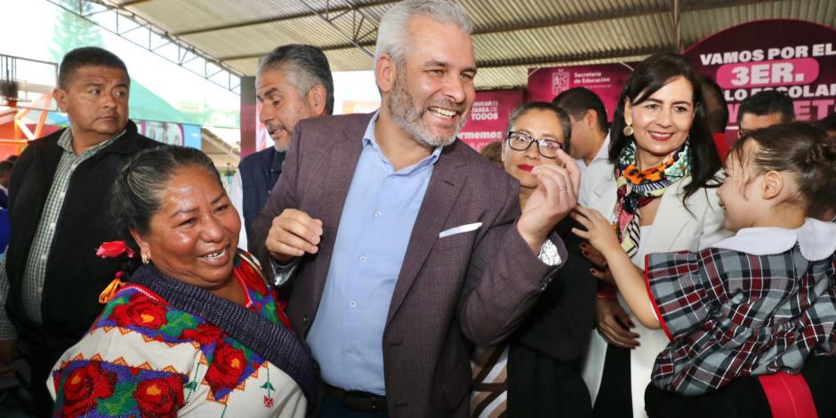 Alfredo Ramírez Bedolla, gobernador de Michoacán.