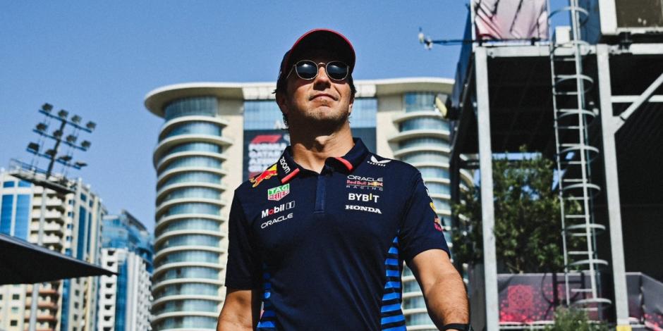 Checo Pérez es piloto de Red Bull en la F1