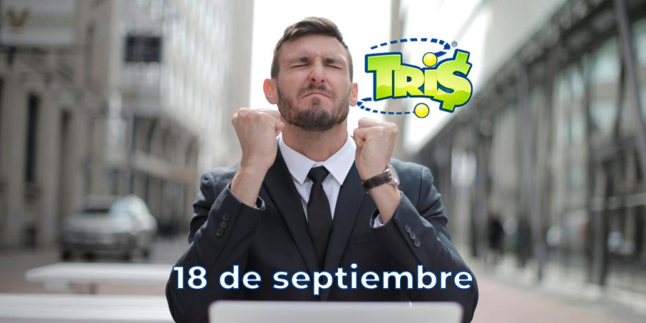 Resultados del Tris de hoy 18 de septiembre del 2024.