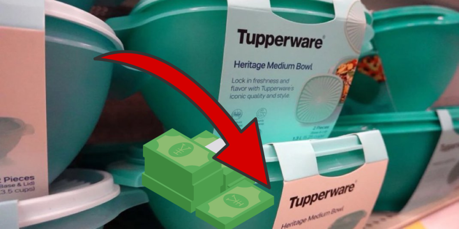 Tupperware se declara oficialmente en quiebra