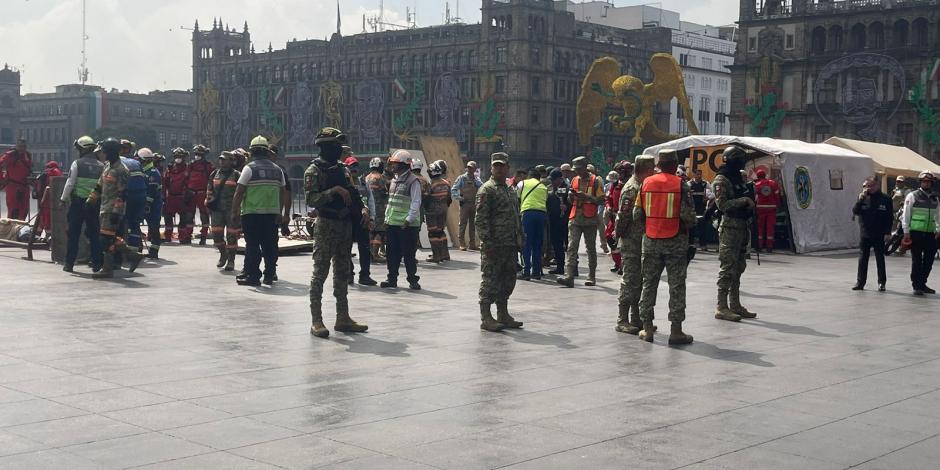 Zócalo de la Ciudad de México.