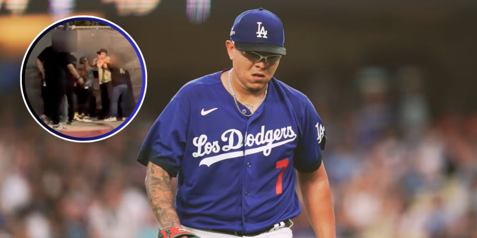 Julio Urías queda expuesto por agredir a su esposa en las calles de Los Ángeles