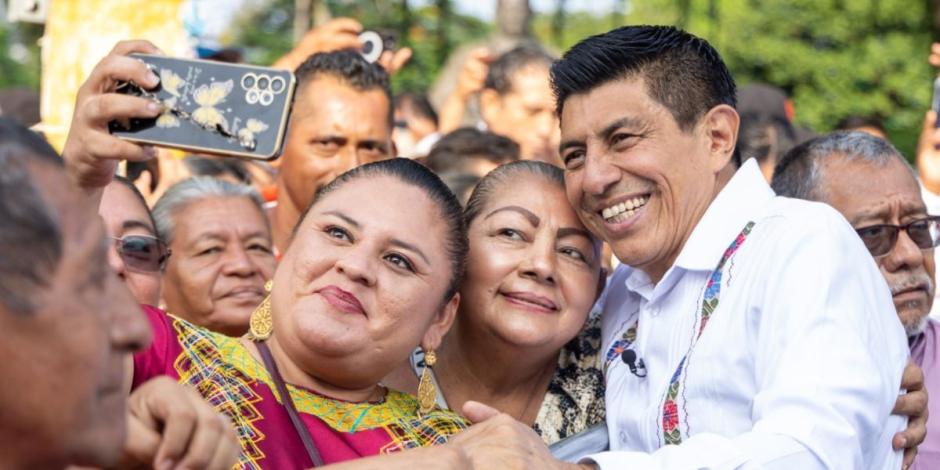 El Istmo de Tehuantepec renació con AMLO, afirma Salomón Jara.