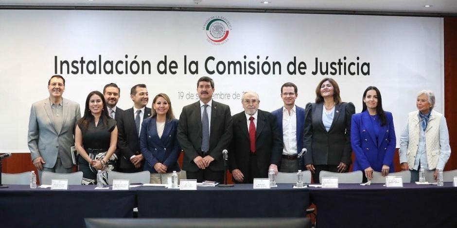 Comisión de Justicia con la encomienda de darle andamiaje a reforma judicial: Javier Corral.