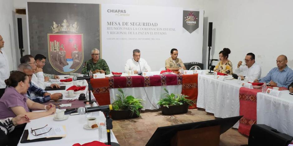 Rutilio Escandón resalta participación de Chiapas en el Simulacro Nacional 2024.