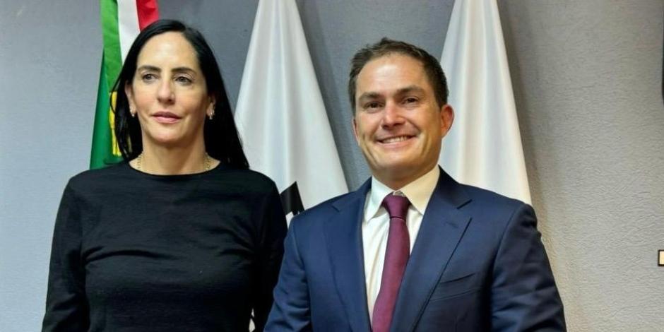 Lía Limón y Javier López Casarín llevan a cabo la última reunión de transición de la alcaldía Álvaro Obregón.