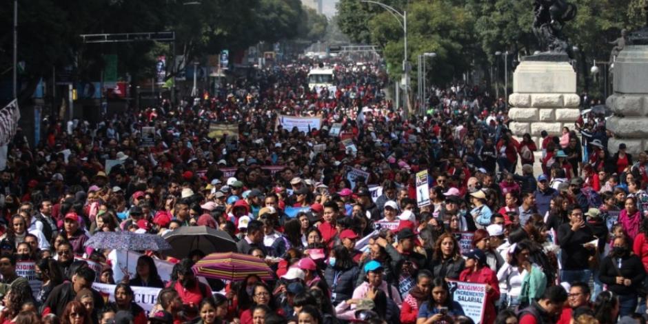 Habrá marchas en diferentes zonas de la CDMX.