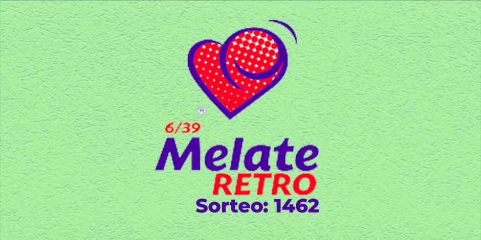 Ve los resultados del Melate Retro en su sorteo 1462, celebrado este 21 de septiembre del 2024.