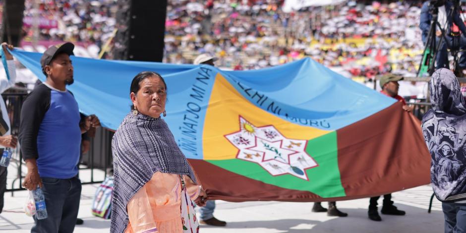 Ramírez Bedolla, durante su Tercer Informe de Gobierno, resalta el compromiso con los derechos de los pueblos indígenas en Michoacán.