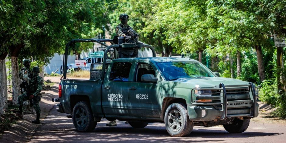 Para reforzar la seguridad, arriban 600 militares a Sinaloa.