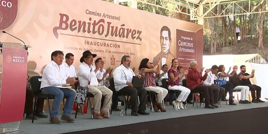 México vive una transición histórica, reafirma Claudia Sheinbaum.