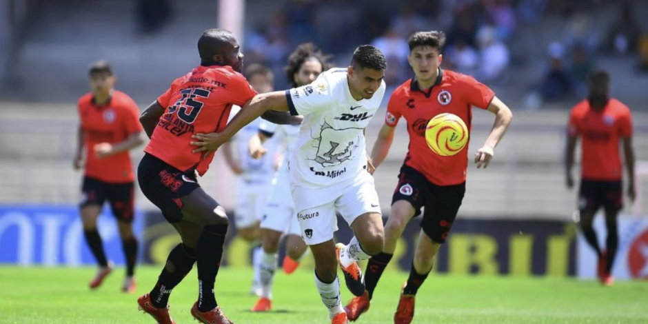 Pumas y Xolos igualaron 3-3 en su enfrentamiento más reciente.