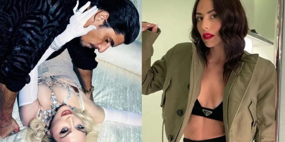 Zuria Vega reacciona a la cercanía de su esposo Alberto Guerra con Madonna: 'propiedad privada'