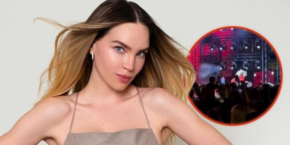 Belinda se cae en pasarela del Fashion Week 2024